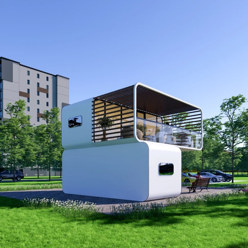 Dviejų{0}}sluoksnių mobilioji kabina